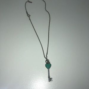 Authentic Tiffany&Co Key Necklace